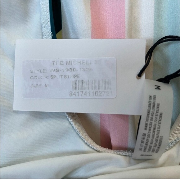 Solid & Striped One‑Piece Swimsuit Women’s Size Medium NWT - Picture 11 of 16